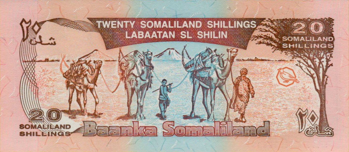 Somaliland 20 1994 UNC P-3/as [Specimen]